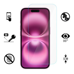 9H SZKŁO hartowane na telefon Apple iPhone 16+ A3290