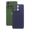 Etui Jelly Case na telefon motorola moto g56 5G granatowe matowe