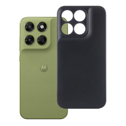 Etui Jelly Case na telefon motorola moto g87 5G / g77 5G / g67 5G czarne matowe