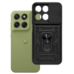 Etui pancerne CamShield Ring na telefon motorola moto g87 5G / g77 5G / g67 5G czarne