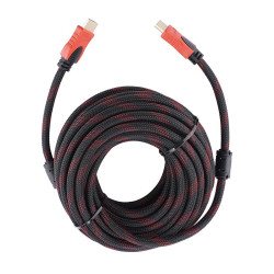 Kabel HDMI 10m gold 4K - pozłacane styki i oplot