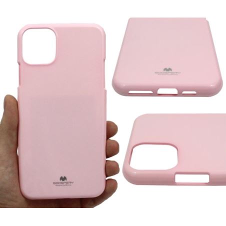 Etui Futerał Mercury JELLY do telefonu iPhone 11 PRO MAX jasny róż