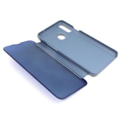 Flip Clear VIEW do Samsung A20s A207 granatowy