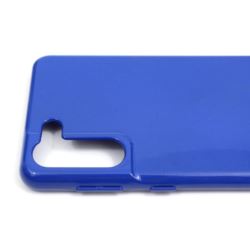 Etui Futerał Mercury JELLY do telefonu Samsung S21 Plus niebiesk