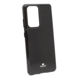 Etui Futerał Mercury JELLY do telefonu Samsung S21 Ultra czarny
