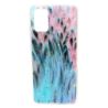 Etui Gold Glam do Samsung A02s A025 peacock
