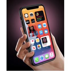 Etui PANCERNE RING LENS do iPhone 11 Pro czerwone