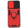Etui PANCERNE RING LENS do Samsung A03s czerwone