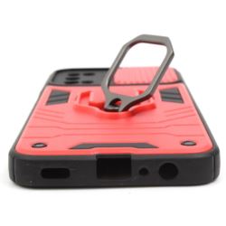Etui PANCERNE RING LENS do Samsung A03s czerwone
