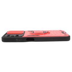 Etui PANCERNE RING LENS do Samsung A03s czerwone