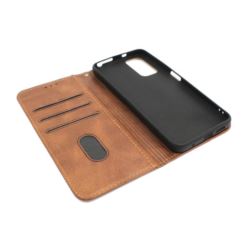Etui Smart Lichi do telefonu Xiaomi Redmi Note 11S 4G brązowe