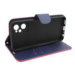 Etui Fancy Diary do telefonu Realme 9i 5G / Oppo A96 A36 4G czerwone