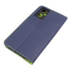 Etui Fancy Diary do telefonu Realme 9i 5G / Oppo A96 A36 4G granatowe