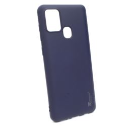 Etui Futerał Reverse do telefonu Samsung Galaxy A21s 2020 A217 granatowe