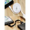 Kabel PC Remax TENGY 2 x Lightning - USB 1m / 16cm przewód biały