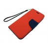 Etui Fancy Diary na telefon WIKO Jerry / Lenny 3 czerwone