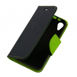 Etui Fancy Diary na telefon WIKO Sunny 2 granatowe