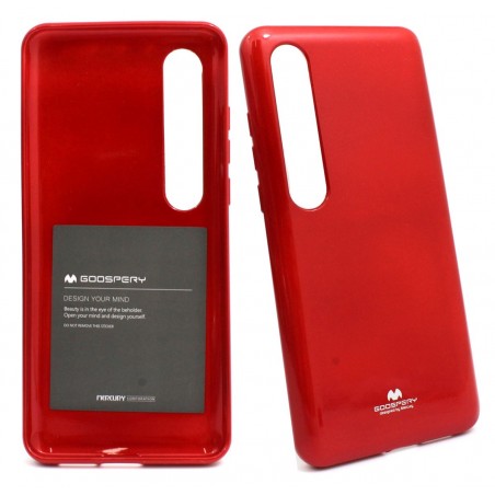 Etui Futerał Mercury JELLY na telefon Xiaomi Mi 10 5G / PRO 5G czerwone