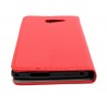 Etui Smart Magnet na telefon Sony Xperia M2 D2303 czerwone