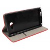 Etui Smart Magnet na telefon Sony Xperia M2 D2303 czerwone