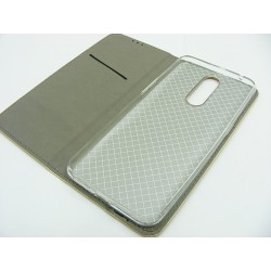 Etui Smart Magnet na telefon OPPO R17 RX17 Pro CPH1877 złote