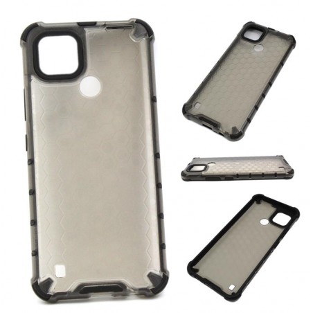 Etui pancerne Honeycomb na telefon Realme C21Y / C25Y czarne