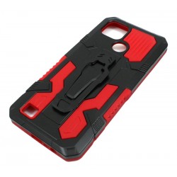 ETUI PANCERNE TANK na telefon Realme C21Y / C25Y czerwone