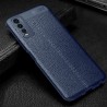 Etui Leather na telefon Vivo Y11s Y20s Y12s Y20i Y30 granatowe