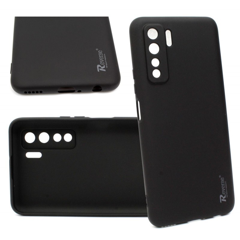 Etui Futerał Reverse na telefon Huawei P40 Lite 5G czarne