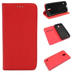 Etui Smart Magnet do telefonu Nokia 1.3 TA-1205 czerwone