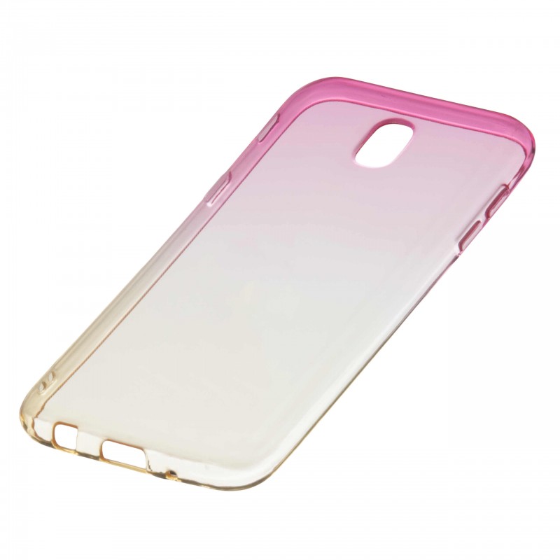 Etui Jelly Case OMBRE HQ na telefon Samsung Galaxy J5 2017 J530 różowo-złote