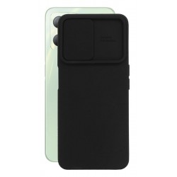 Etui SILICONE LENS na telefon Realme C35 RMX3511 / Narzo 50A Prime RMX3516 czarne
