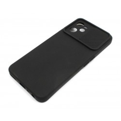 Etui SILICONE LENS na telefon Realme C35 RMX3511 / Narzo 50A Prime RMX3516 czarne