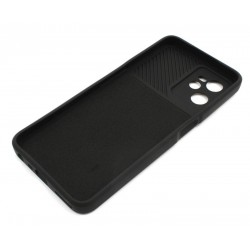 Etui SILICONE LENS na telefon Realme C35 RMX3511 / Narzo 50A Prime RMX3516 czarne