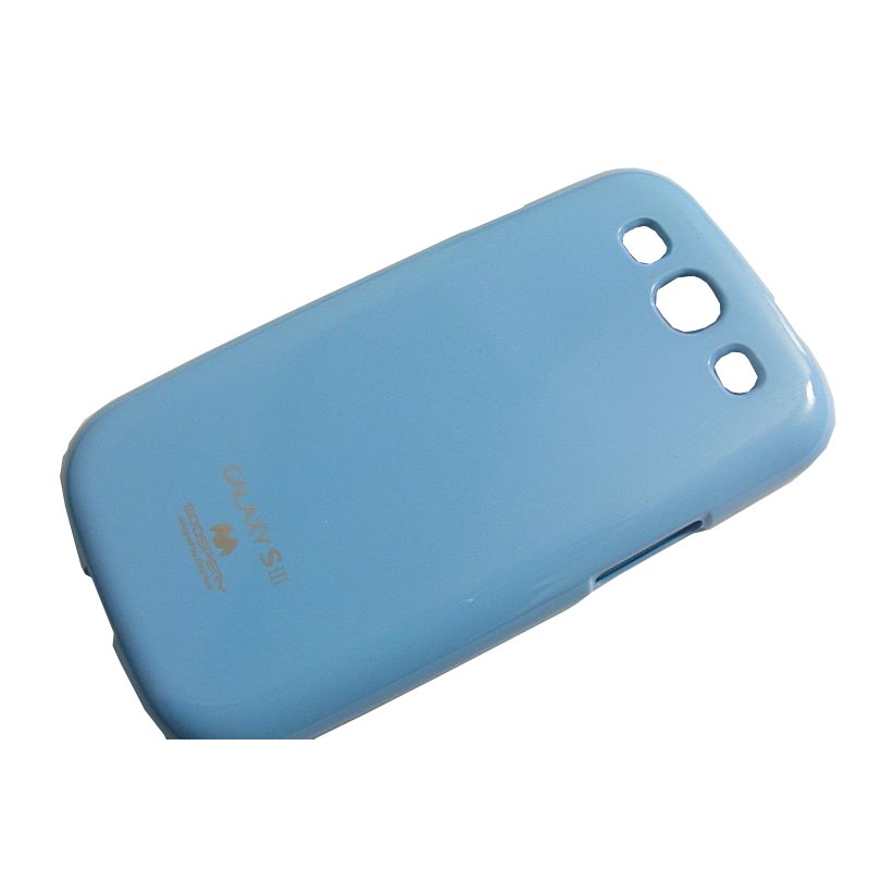 Etui Futerał Mercury JELLY na telefon Samsung Galaxy S3 i9300 / S3 Neo i9301i jasnoniebieskie