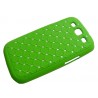 Etui Hard Case Zirconia na telefon Samsung Galaxy S3 i9300 zielone