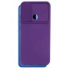 Etui SILICONE LENS na telefon Xiaomi Redmi 10A fioletowe
