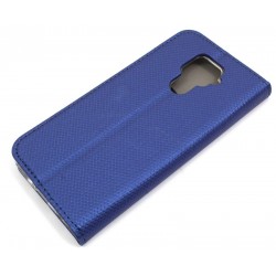 Etui Smart Magnet na telefon Huawei Mate 30 Lite MAR-LX1 granatowe
