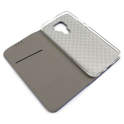 Etui Smart Magnet na telefon Huawei Mate 30 Lite MAR-LX1 granatowe
