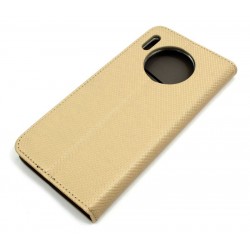 Etui Smart Magnet na telefon Huawei Mate 30 złote