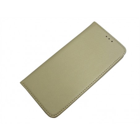 Etui Smart Magnet na telefon Lenovo K10 K10e70 złoty