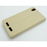 Etui Smart Magnet na telefon Lenovo K10 K10e70 złoty