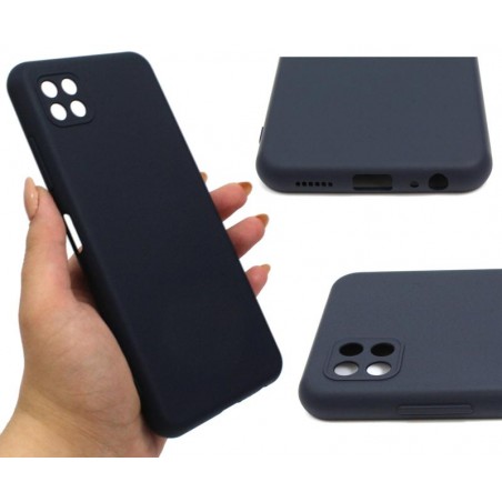 ETUI LIQUID CASE na telefon Samsung Galaxy A22 5G A226 granatowe