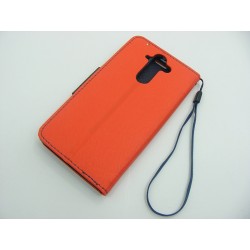 Etui Fancy Diary na telefon Nokia 9 czerwony